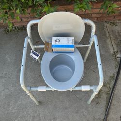 Portable Commode With A little Bit Bags