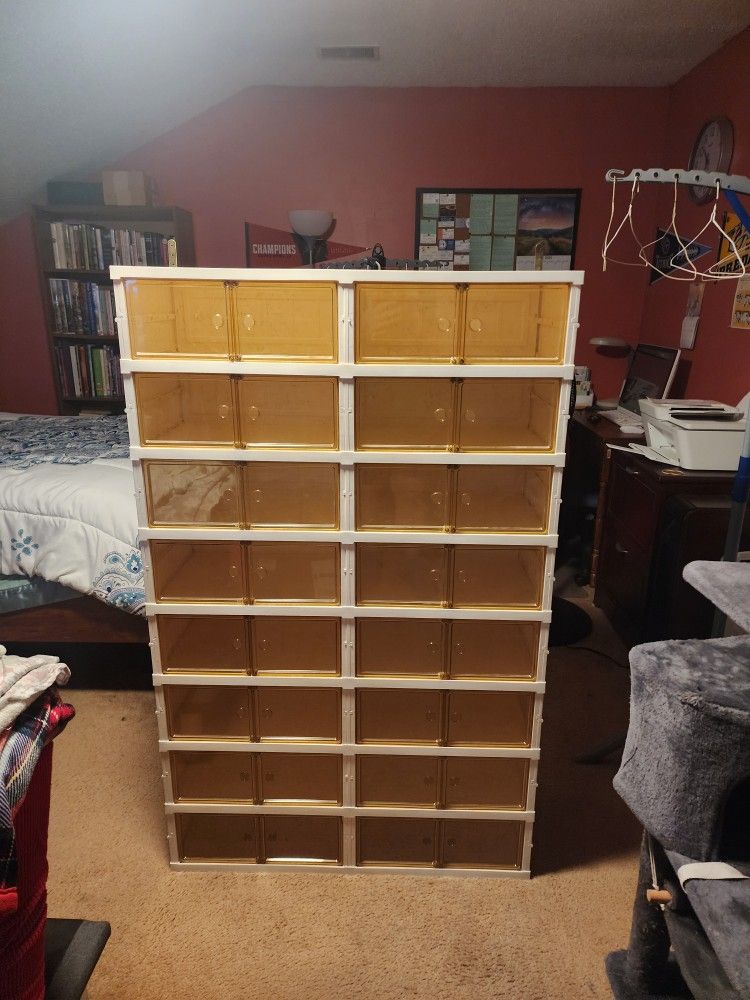 SHOE STORAGE CABINET
