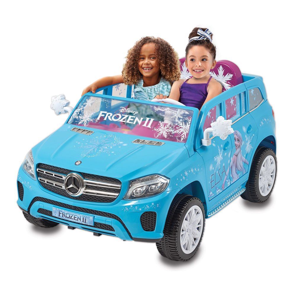 12 Volt Frozen Mercedes GLS-320 Battery Powered Ride-on Purple - 12 Volt