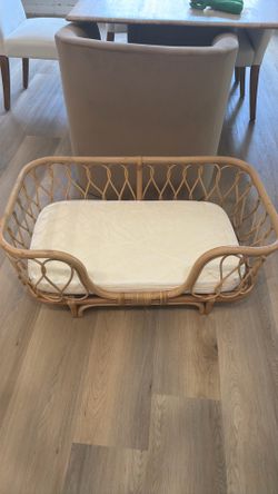 Boho dog bed
