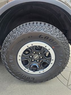 Ford bronco rims and tires