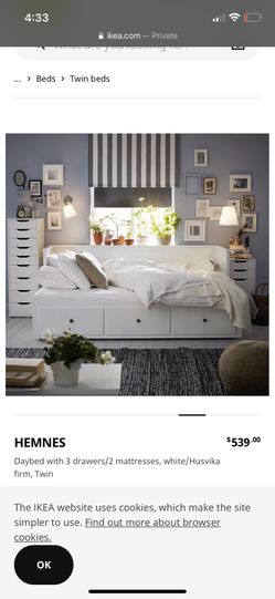 IKEA Bed With Storage 