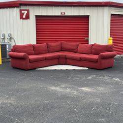 FREE DELIVERY- Beautiful Pottery Barn sectional