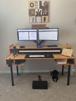 Hand-Built Music Production/Composer Workstation