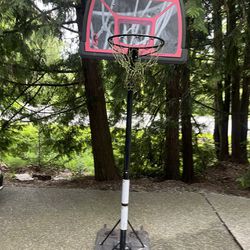 Free Basketball Backboard, Hoop, & Stand