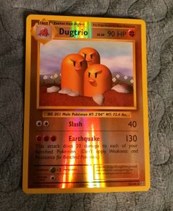 Dugtrio 56/108 X&Y: Evolutions Reverse Holo Pokemon