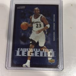 2003-04 MICHAEL JORDAN UD VICTORY FAREWELL TO A LEGEND