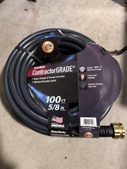 WATERWORKS 5/8 in. x 100 ft. Heavy Duty Contractor Water Hose