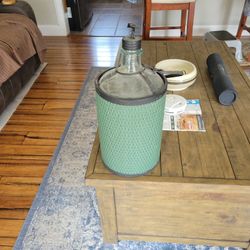 Vintage Three Gallon Kerosene Jug No Cracks Or Chips.