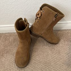Brown Ugg Boots - Girls Size 3