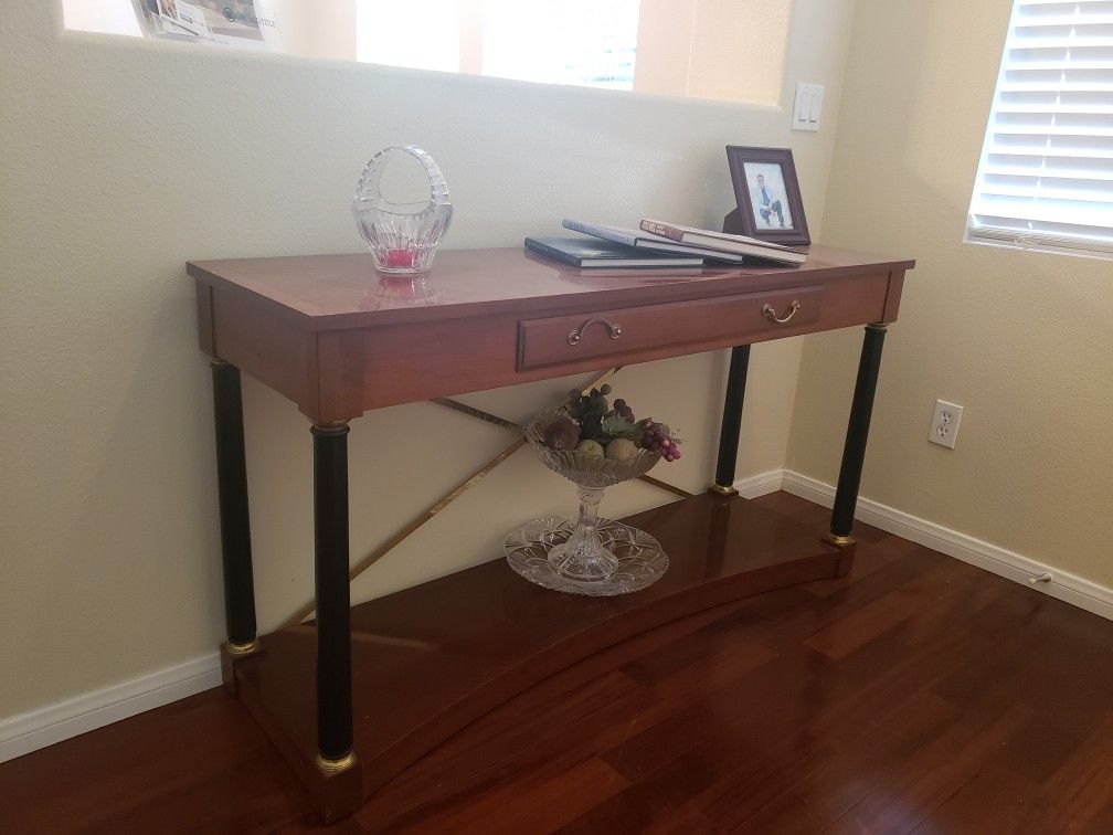Console Table- Ethan Allen Medallion Collection