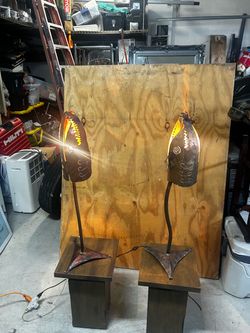Copper lamps
