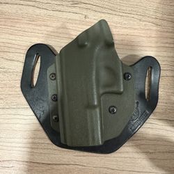 Hidden Hybrid Holster OWB Left Handed Glock 19