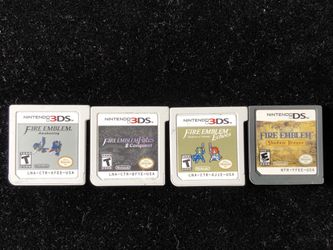 Nintendo 3DS DS FIRE EMBLEM GAMES LOT AWAKENING CONQUEST ECHOES SHADOW DRAGON