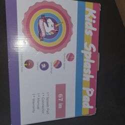 NEW> 67" UNICORN  SPLASH PAD