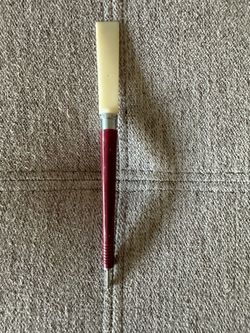 Vintage Chartpak Adjustable Burnisher-Burgundy & Cream-Metal & Plastic