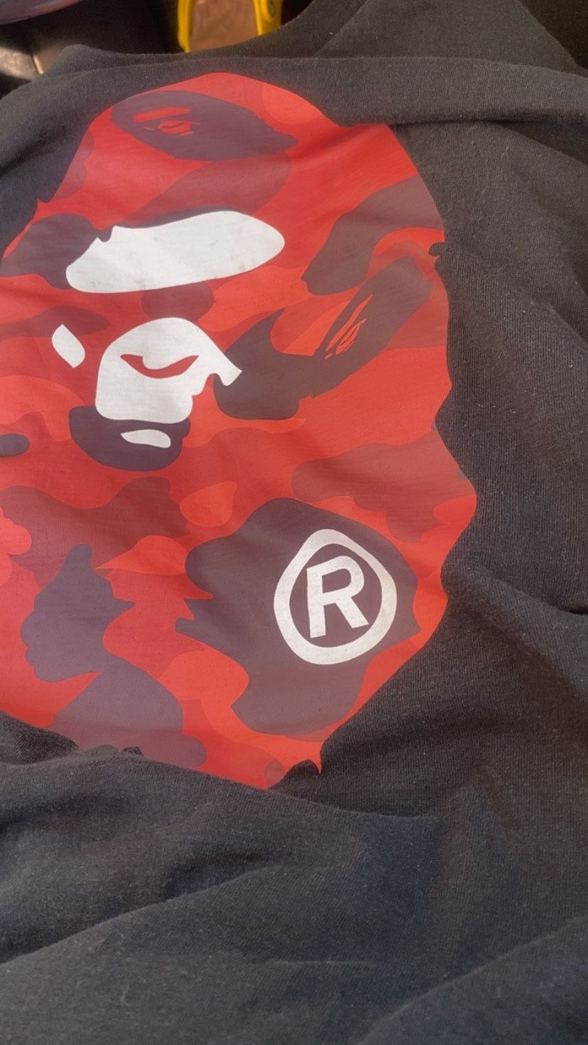 Bape shirt large 