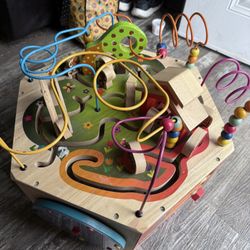 Wooden Kids Play Table