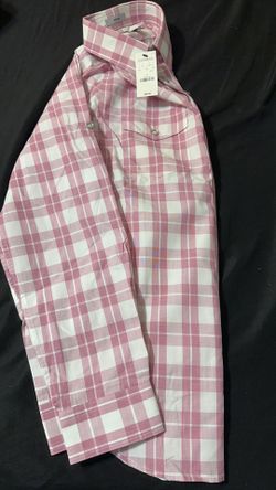 Express Button Up Dress Shirt Fitted Small