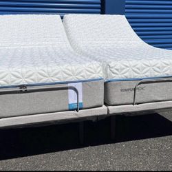 California King Bed Split Cal King Adjustable Bed ! Tempurpedic Cali King Bed ! Movable Bed ! Power Bed ! Motorized Bed ! Free Delivery 