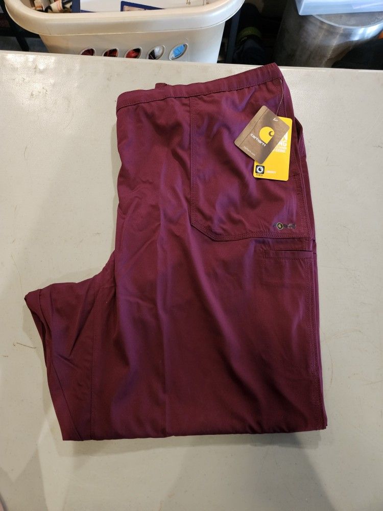 Carharrt Scrubs, Maroon 3xl