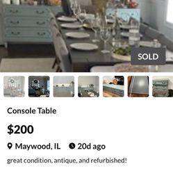 Console Table