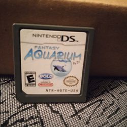 Fun game, perfect condition, no case


Immerse yourself in the underwater world of Fantasy Aquarium for the Nintendo DS