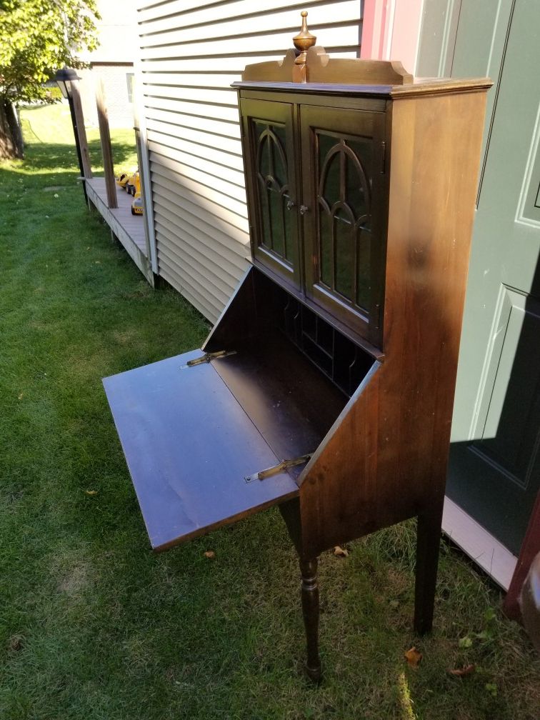 Vintage secretary desk