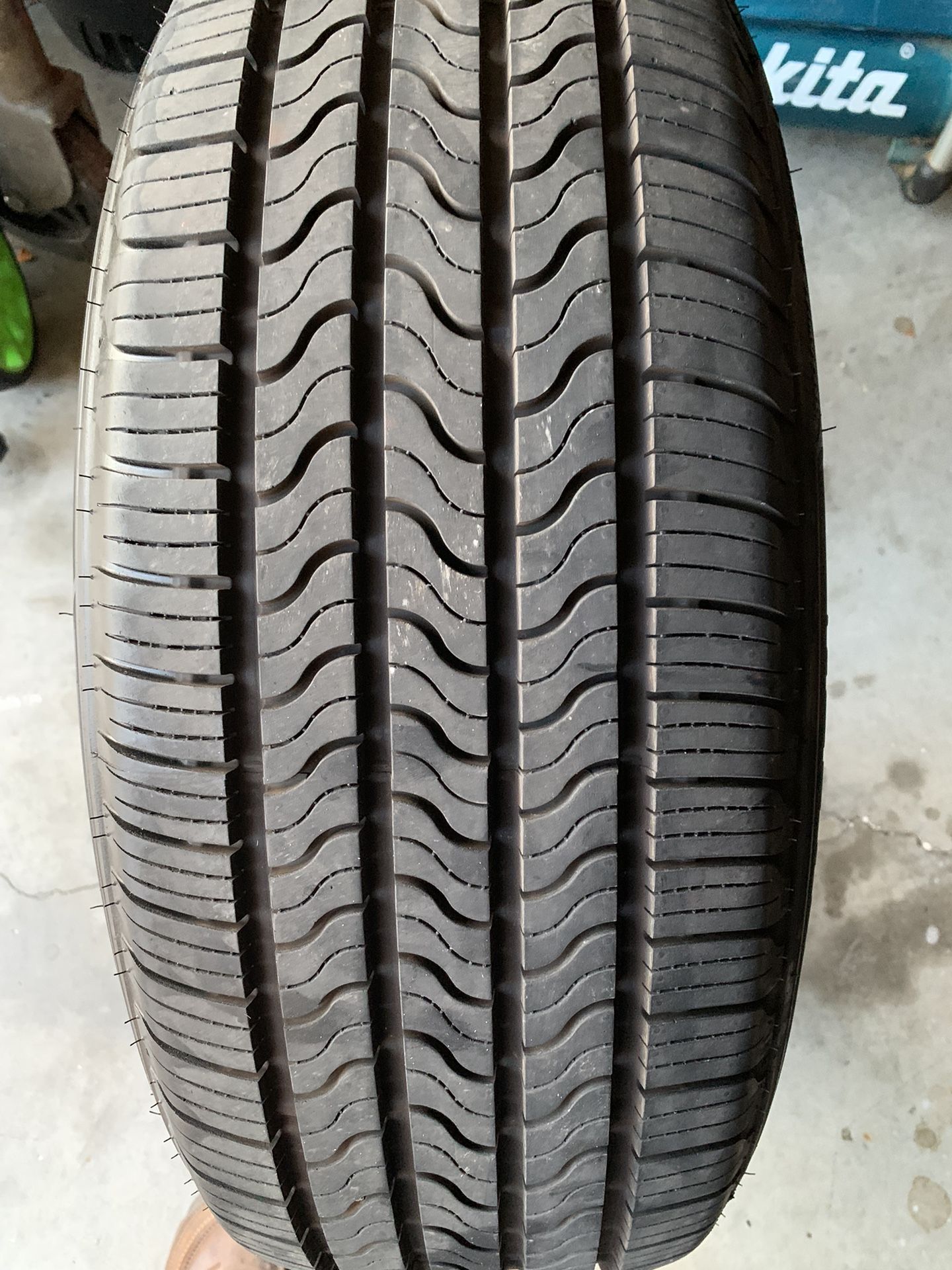 1 like new firestone all season tire , 225/55/18