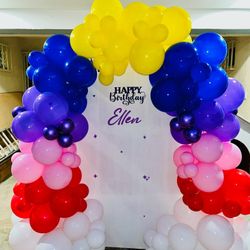 Personalized Ballon Garland