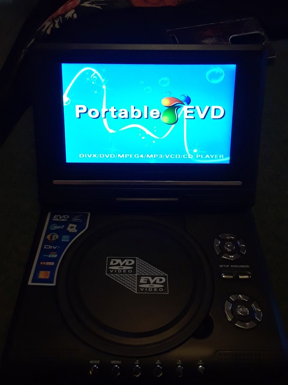 Brand New portable DVD player