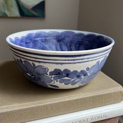 Large Handcrafted Accent Bowl ( firm on price ) 