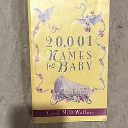 20,001 Baby Names