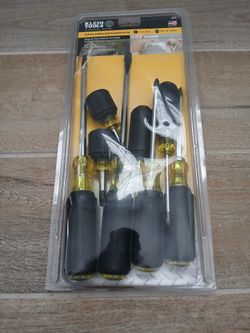 8 Piece Cushion Grip Klein Screwdriver Set 