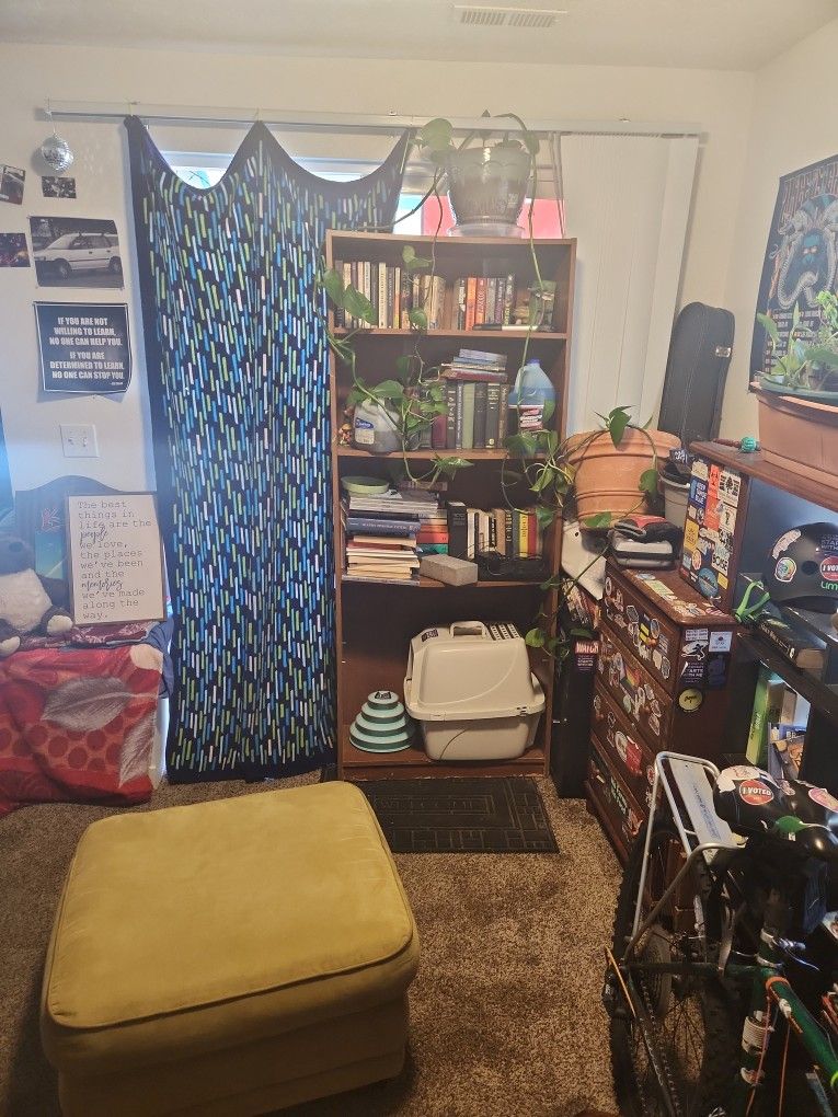 3 Shelf Wooden Bookshelf