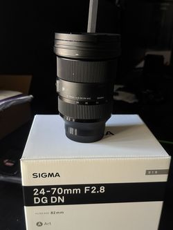 Sigma 24-70 Sony E Mount