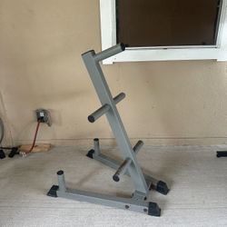 MARCY barbell Olympic weight tree $80 