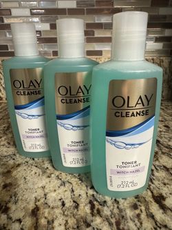 THREE (3) New Olay Oil Minimizing Clean Toner 7.2 Ounce Each