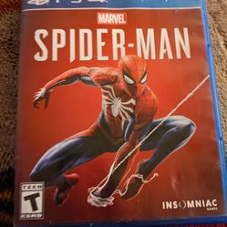 Sony PS4 Spiderman Game And Dualshock Controller In Excellent Working Condition 