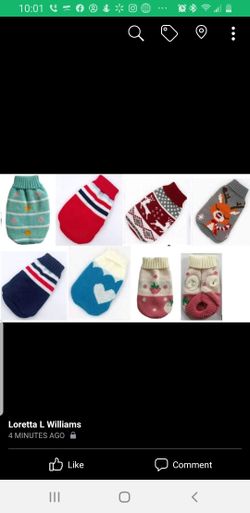 New XX-Small (2- 4 lbs) Dog Sweaters