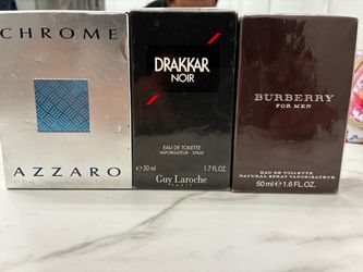 3 Men's Cologne Bundle – Azzaro, Drakkar Noir, Burberry