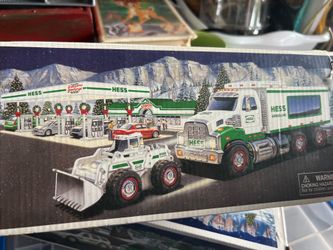 HESS Truck with Bull Dozer