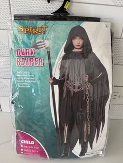 Spirit Dark Reaper Child Halloween Costume Medium