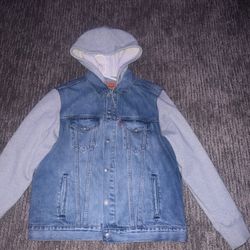 Levi's Denim Jacket Hoodie