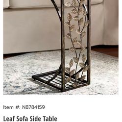 Beautiful Leaf Sofa Side Table