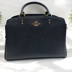 Navy Blue Coach Bag