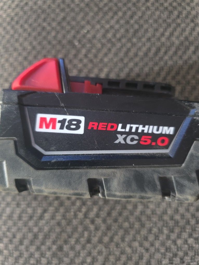 Milwaukee 5.0 Battery (2)