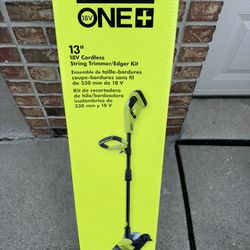 Ryobi One+ 18v Trimmer/Edger Kit w/battery