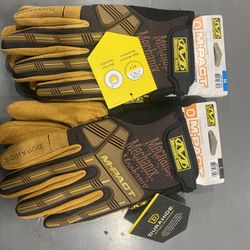 Mechanix Leather Gloves