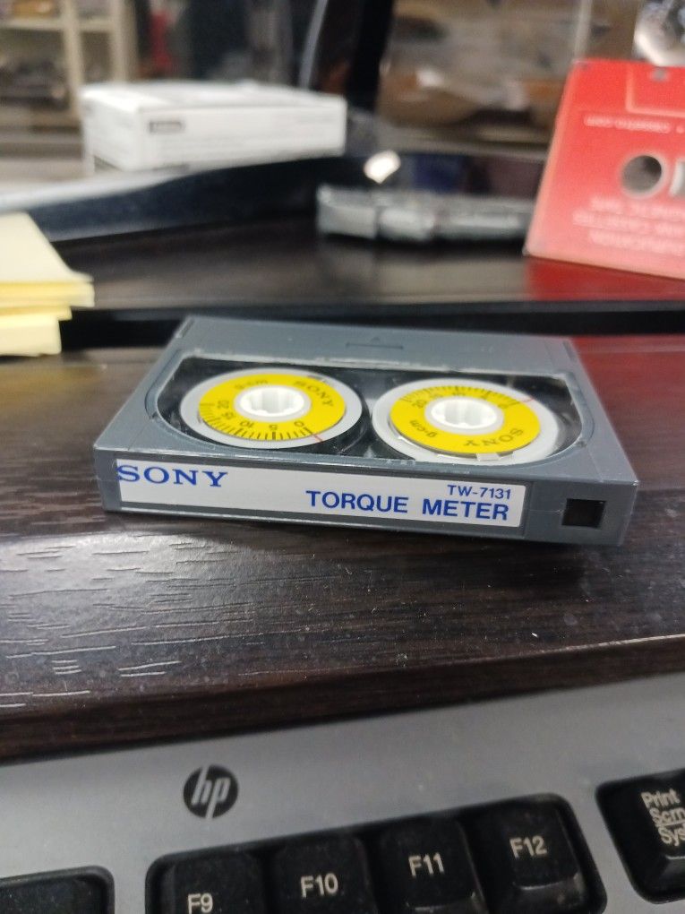 Sony TORQUE METER CASSETTE Test TW-2231 Torque Tape Meter | SONY